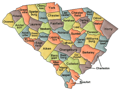 South_Carolina_Counties | ALTA Land Survey