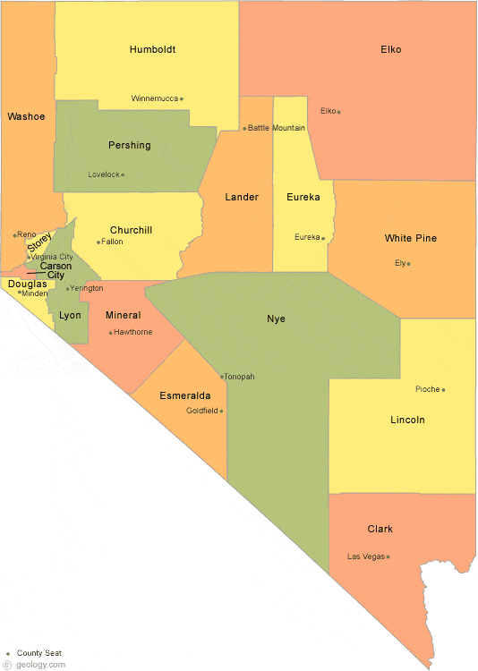 Nevada County Map - ALTA Land Survey