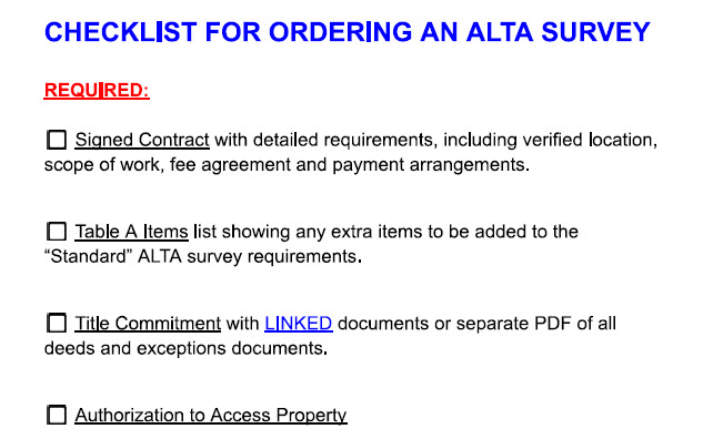 ALTA Survey Brookhaven GA, ALTA Land Title Survey