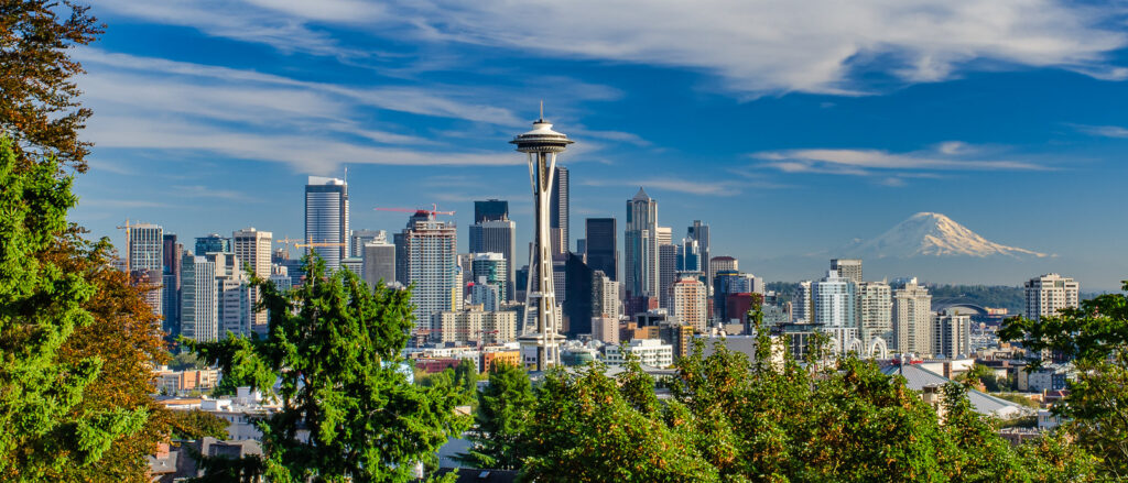 Seattle skyline ALTA Survey Seattle