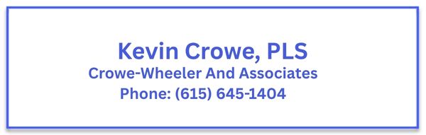 Contact Block - Mike Stanley - ALTA Huntsville | ALTA Land Survey Contact Block - Kevin Crowe