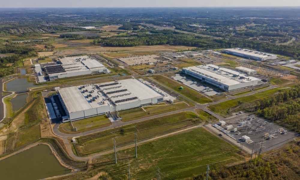 Alta survey virginia data center | ALTA Land Survey Aerial view of a Virginia data center campus showing the type of large site commonly documented with an ALTA survey
